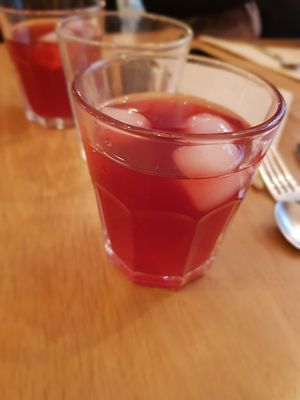 Hibiscus gingembre at the friendly kitchen in Paris