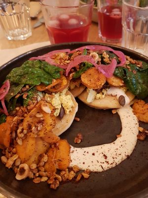 Pancakes ( brunch) at the friendly kitchen in Paris