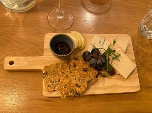 Assiette de fromage / cheese plater  at the friendly kitchen in Paris