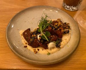 Patate douce / sweet potatoes  at the friendly kitchen in Paris