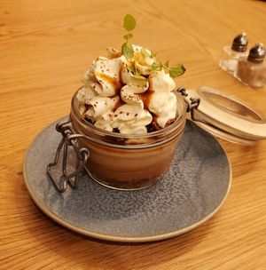 Café liégeois at the friendly kitchen in Paris