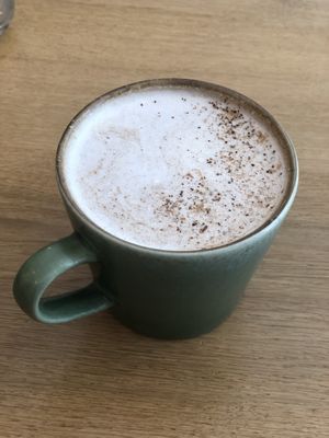 Chaï latte   at the friendly kitchen in Paris