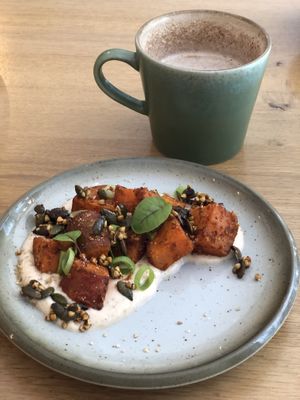 Patate douce rôtie   at the friendly kitchen in Paris