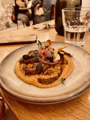 Plat  at the friendly kitchen in Paris