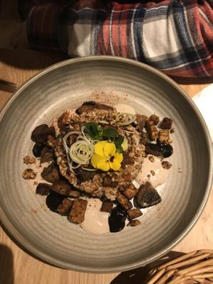 Risotto  at the friendly kitchen in Paris