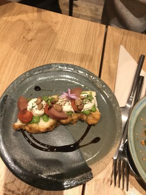 Focaccia  at the friendly kitchen in Paris