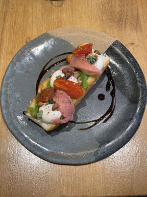 Gluten free focaccia   at the friendly kitchen in Paris