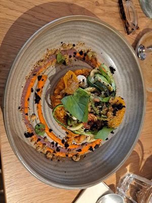 Risotto at the friendly kitchen in Paris