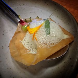 Amuse  at the friendly kitchen in Paris