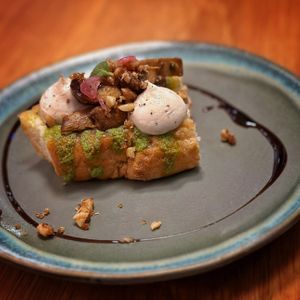 Focacciaa  at the friendly kitchen in Paris