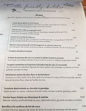  at the friendly kitchen in Paris