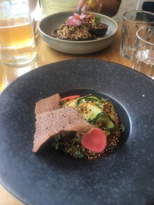 Congee   at the friendly kitchen in Paris