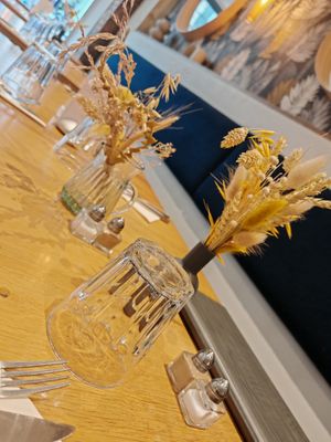 Table deco at the friendly kitchen in Paris