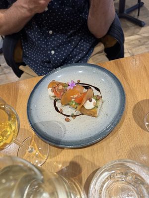 Bruschetta   at the friendly kitchen in Paris