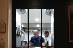  at the friendly kitchen in Paris