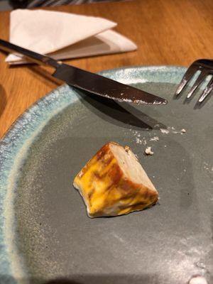 Cheese (best vegan cheese I've tasted so far)  at the friendly kitchen in Paris