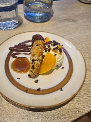 Chocolate and almond cookie at the friendly kitchen in Paris