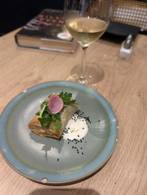 Feuilleté façon "Spanakopita" at the friendly kitchen in Paris