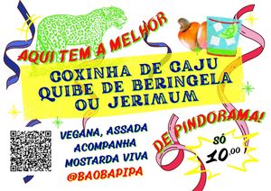 Nesse domingo 16/2/25 estaremos no esquenta do Bloco do Polvo em Tibau do Sul at Baobá Rango Vegano  in Tibau Do Sul