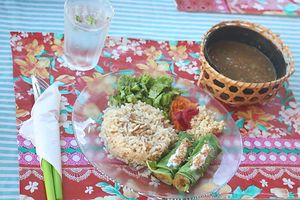 refeicoes balanceadas at Baobá Rango Vegano  in Tibau Do Sul