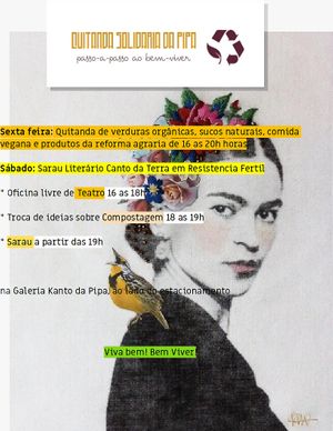 Quitanda da pipa na galeria Espaco Kanto at Baobá Rango Vegano  in Tibau Do Sul