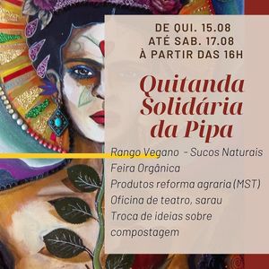 Flyer Quitanda da Pipa at Baobá Rango Vegano  in Tibau Do Sul