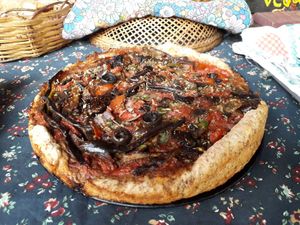 Pizzas at Baobá Rango Vegano  in Tibau Do Sul