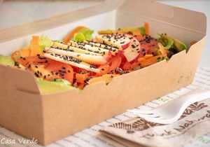 Vegan Salads to TAKE AWAY with100% organic ingredients at Casa Verde in Tenerife