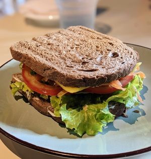 Vegan Cheese Sandwich at Casa Verde in Tenerife