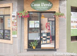 Welcome to Casa Verde your place for vegan food, organic products, fruits & vegetables and bakery  at Casa Verde in Tenerife
