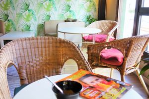 Coffee Area at Casa Verde in Tenerife