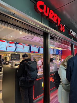 Snack stand.  at Curry 36 - Hauptbahnhof in Berlin