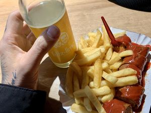 vegan menu at Curry 36 - Hauptbahnhof in Berlin