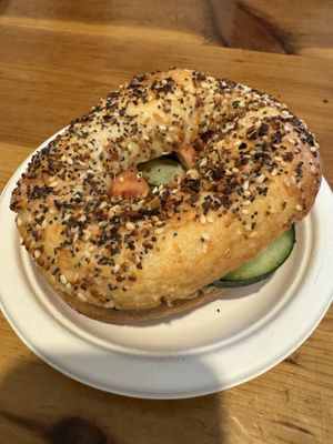   at Asters Cafe and Bakery in Marfa