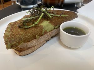 Vegan Omelette  at LEVI in Murrumbeena