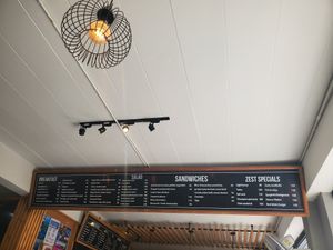 Coffee & Breakfast Menu at Zest Bakery & Coffee House in Koh Tao