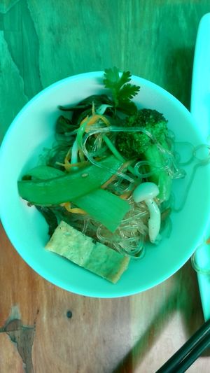 Stir fried vermicelli noodles (70k). The food was delicious but quite expensive. at D'Gemma in Ho Chi Minh City