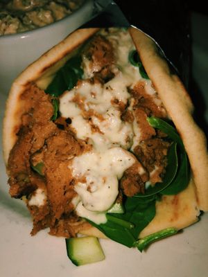 Gyro wrap  at The Grit in Athens