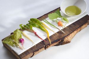 snack from White Rabbit garden at White Rabbit - Biały Królik in Gdynia