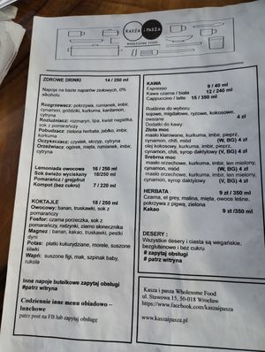  at Kasza i Pasza in Wroclaw