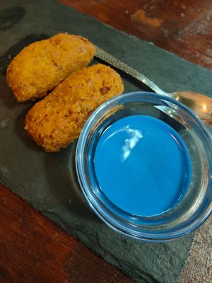Croquetas at A Raices in Gran Canaria