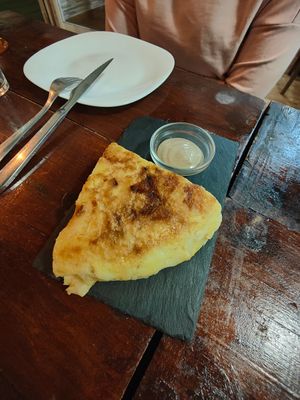 Tortilla at A Raices in Gran Canaria