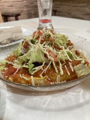 Enfrijoladas   at A Raices in Gran Canaria
