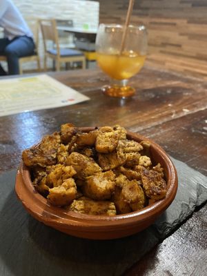 Carne fiesta para picar  at A Raices in Gran Canaria