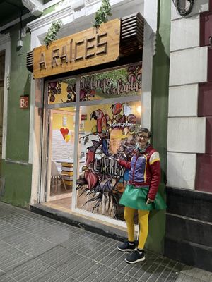 Entrance  at A Raices in Gran Canaria