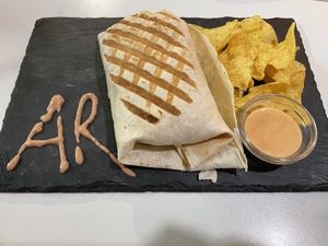 Burrito  at A Raices in Gran Canaria