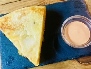 Tortilla  at A Raices in Gran Canaria