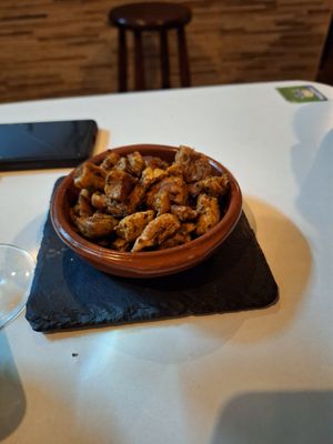 Carne de fiesta (vegana) at A Raices in Gran Canaria