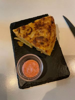 Spanish Omelette   at A Raices in Gran Canaria