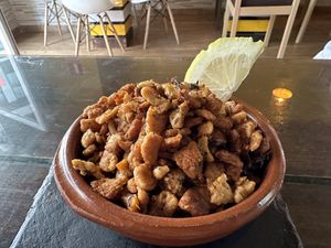 Seitán casero  at A Raices in Gran Canaria